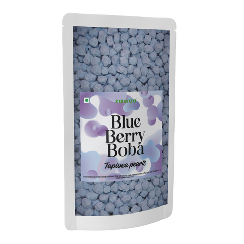 Blueberry Boba (Tapioca-Pearls)