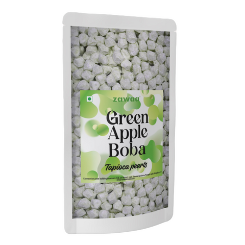 Green Apple Boba (Tapioca Pearls)