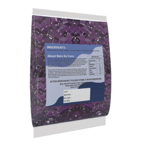 Blueberry Nata De Coco