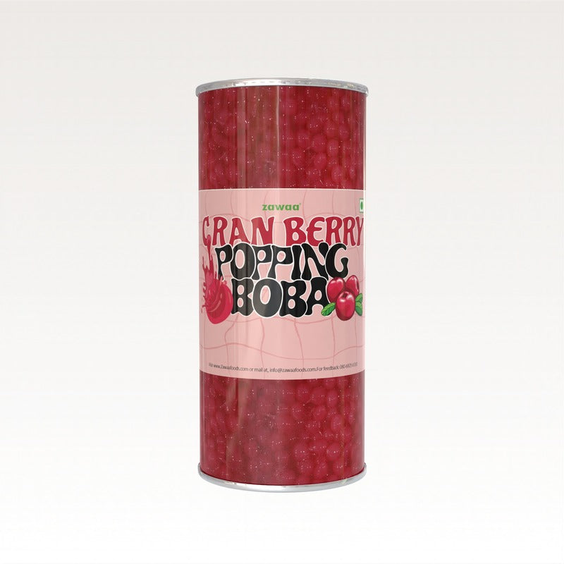 Cranberry Popping Boba