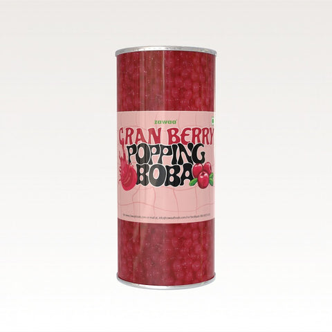 Cranberry Popping Boba