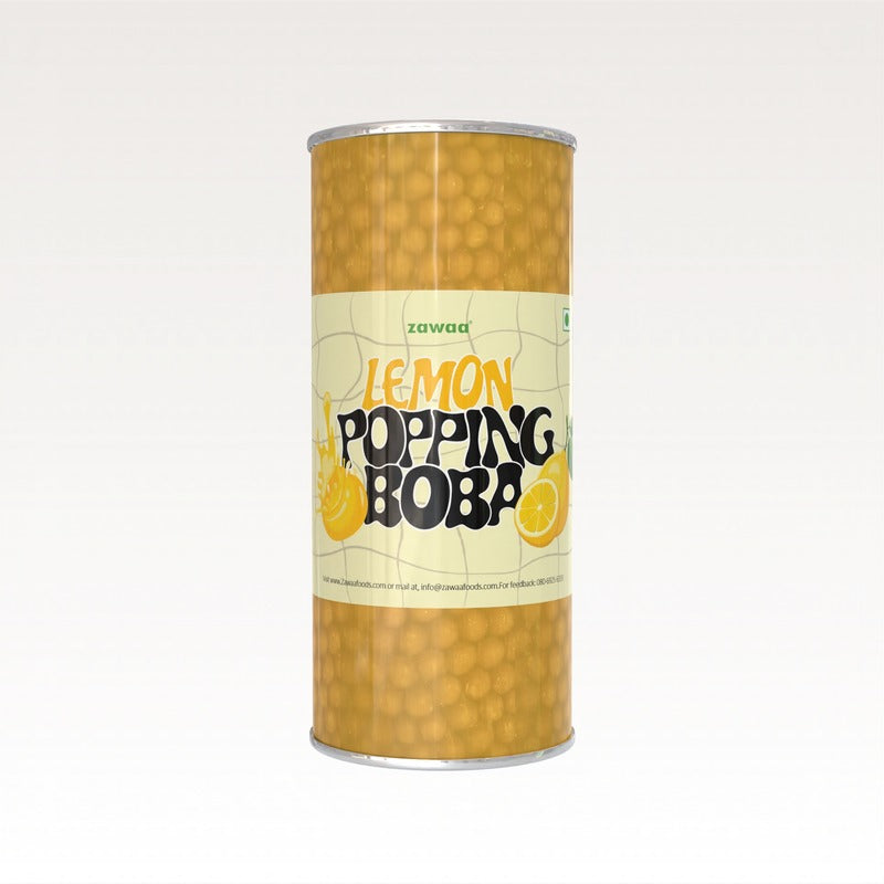 Lemon Popping Boba