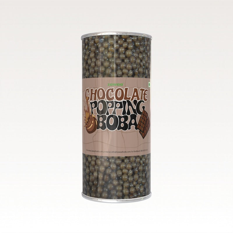 Chocolate Popping Boba