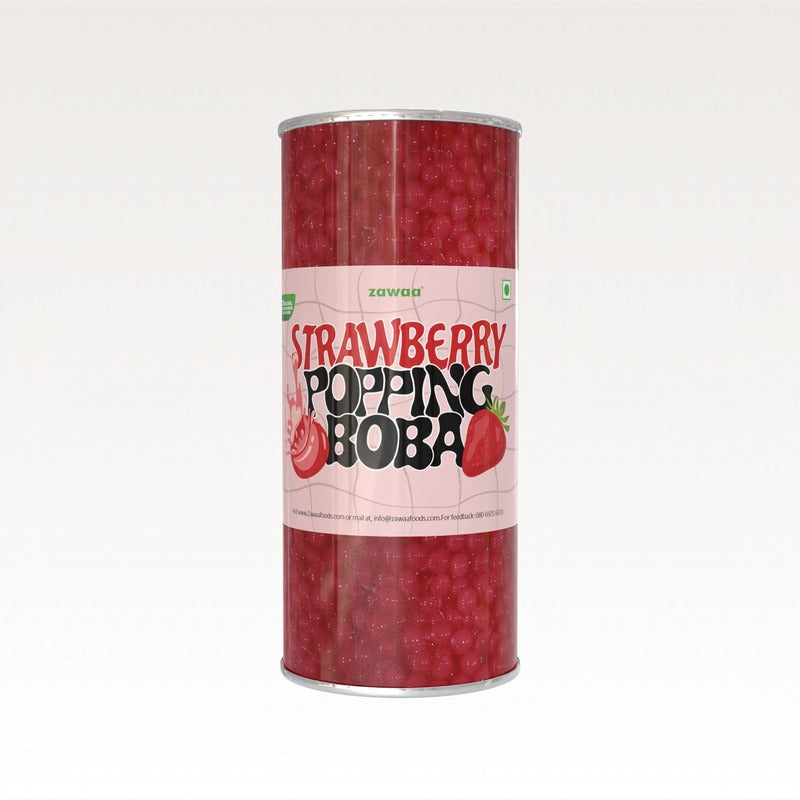 Strawberry Popping Boba
